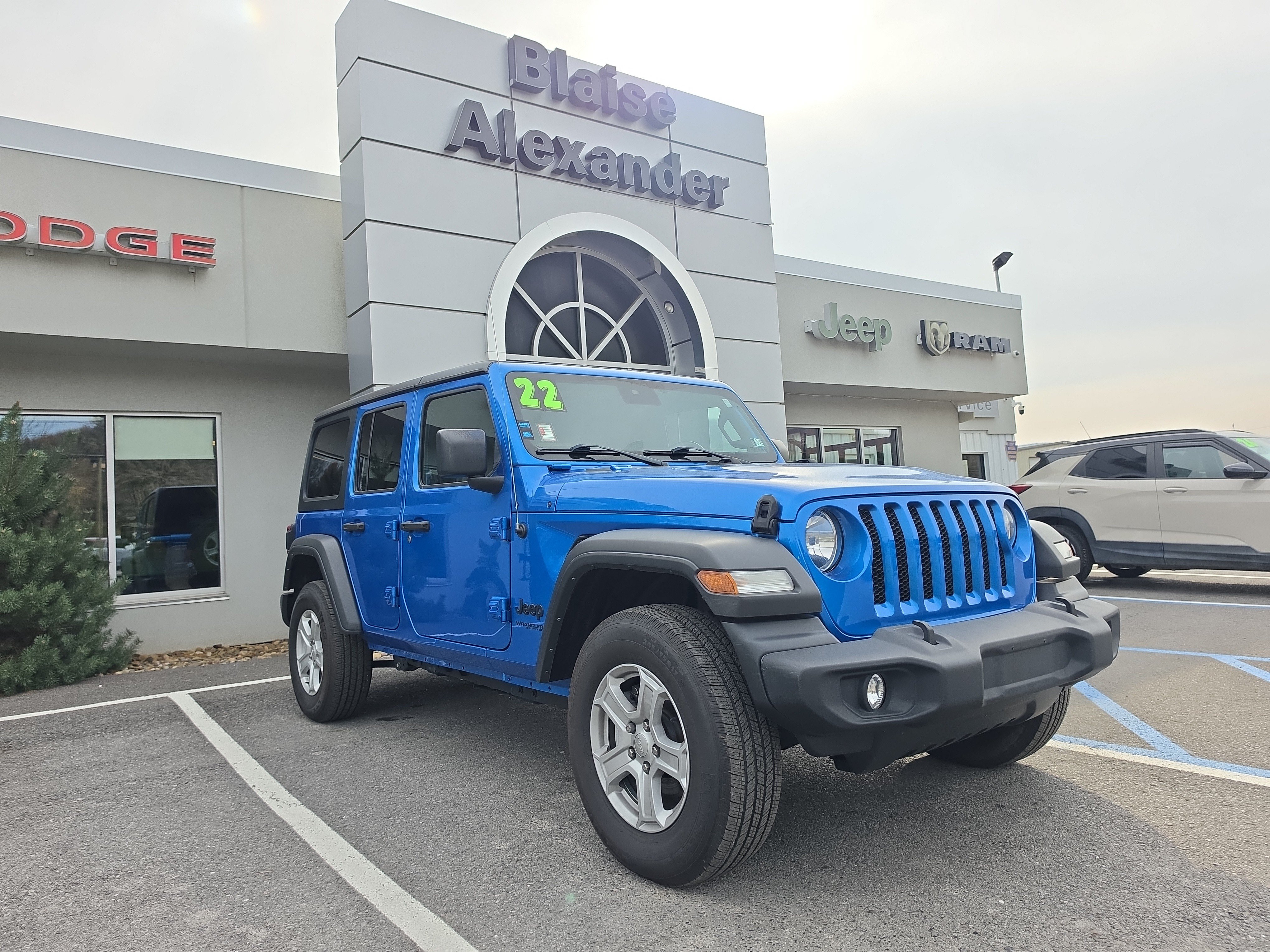 Used 2022 Jeep Wrangler Unlimited Sport SUV