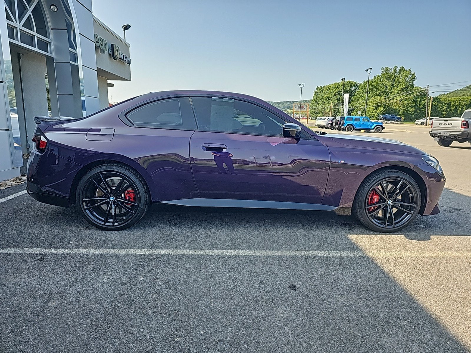 Used 2023 BMW 2 Series M240i with VIN 3MW53CM02P8D67519 for sale in Mansfield, PA