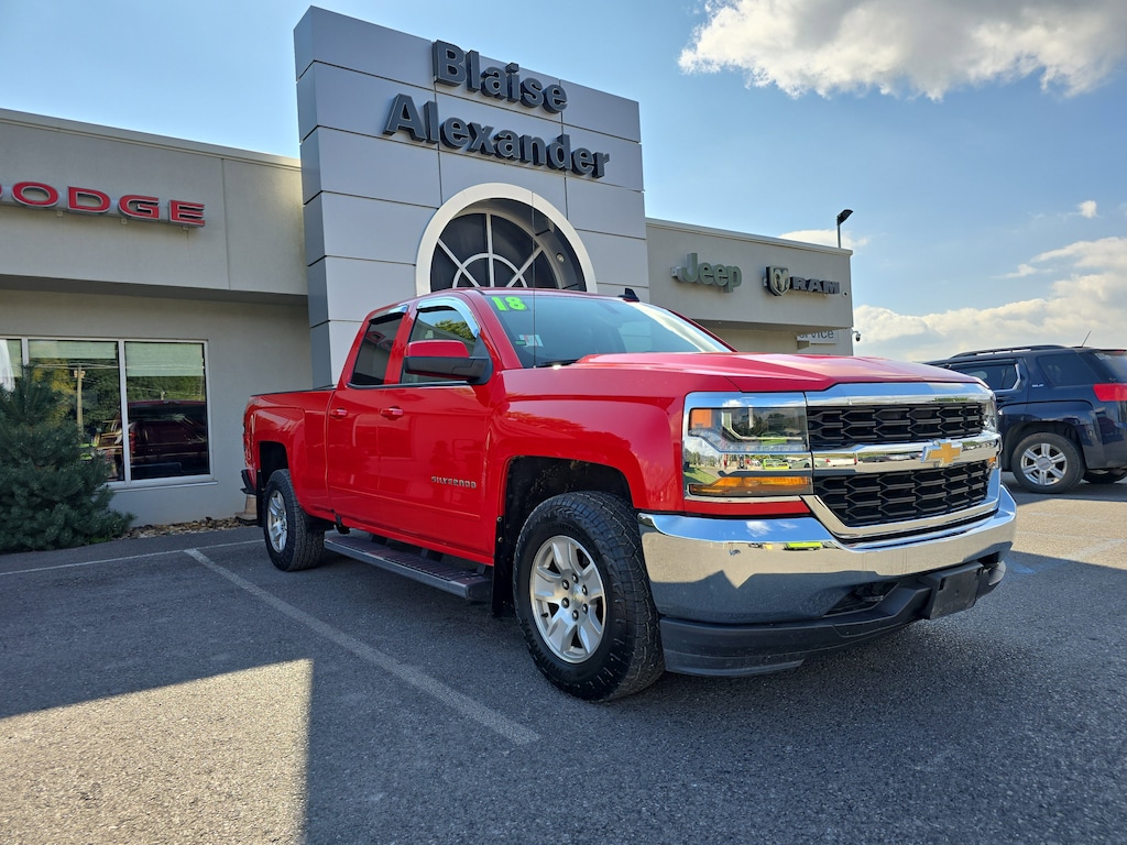 Used 2018 Chevrolet Silverado 1500 LT w/1LT Truck Double Cab