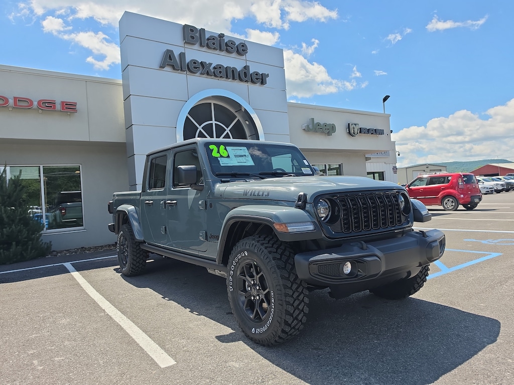 New 2026 Jeep Gladiator WILLYS 4X4 Pickup