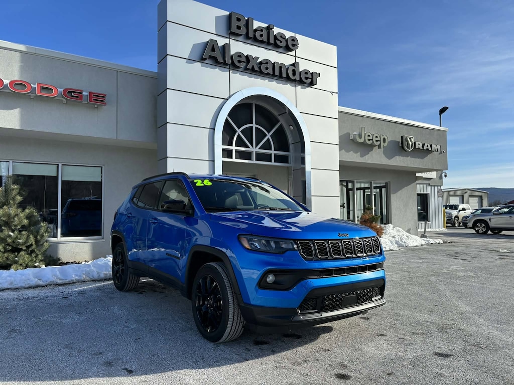 New 2026 Jeep Compass LATITUDE ALTITUDE 4X4 Sport Utility