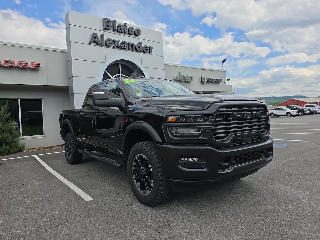 New 2026 Ram 2500 WARLOCK CREW CAB 4X4 6'4 BOX Pickup