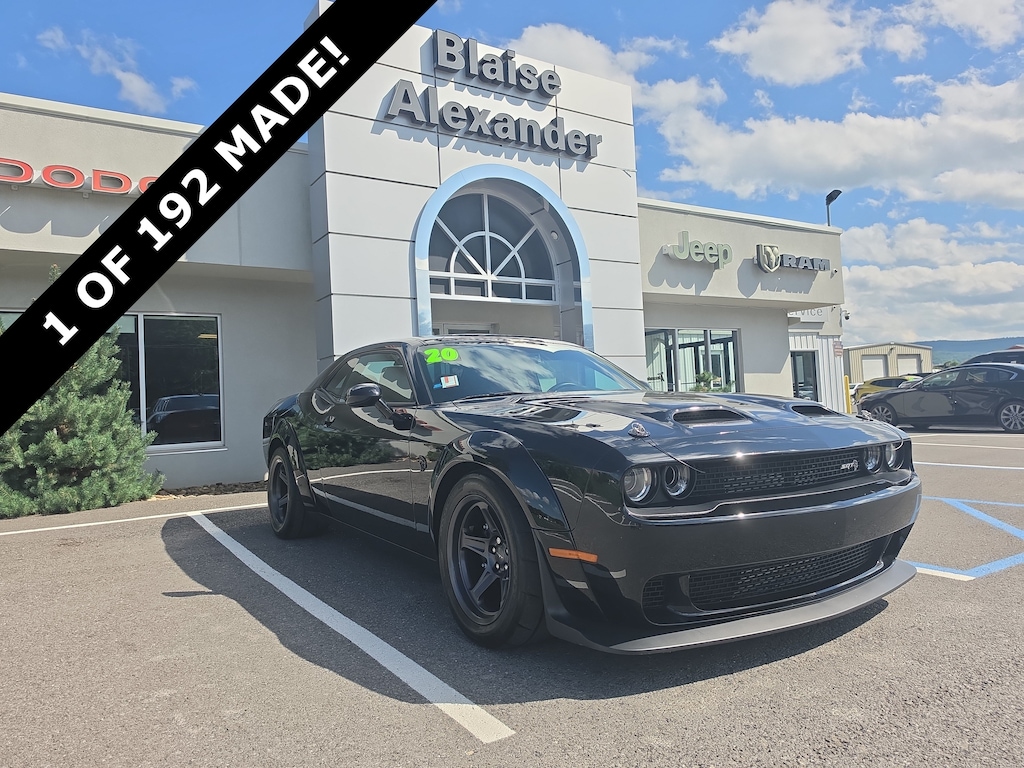Used 2020 Dodge Challenger SRT Hellcat Coupe