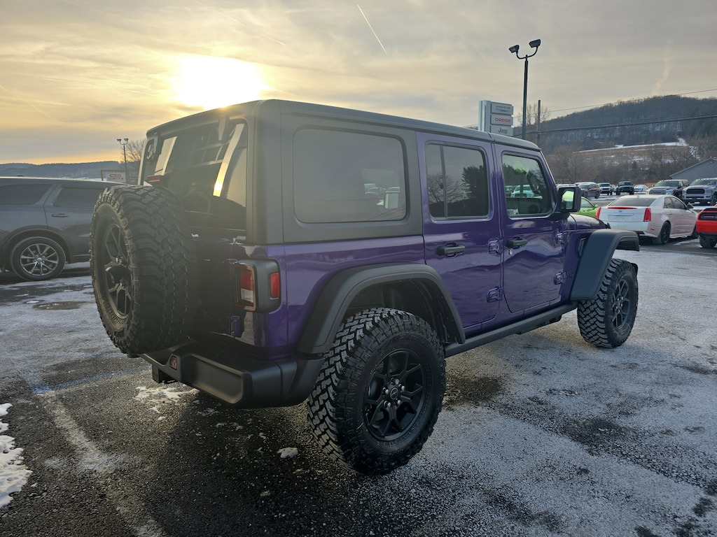 New 2026 Jeep Wrangler 4-DOOR WILLYS Sport Utility
