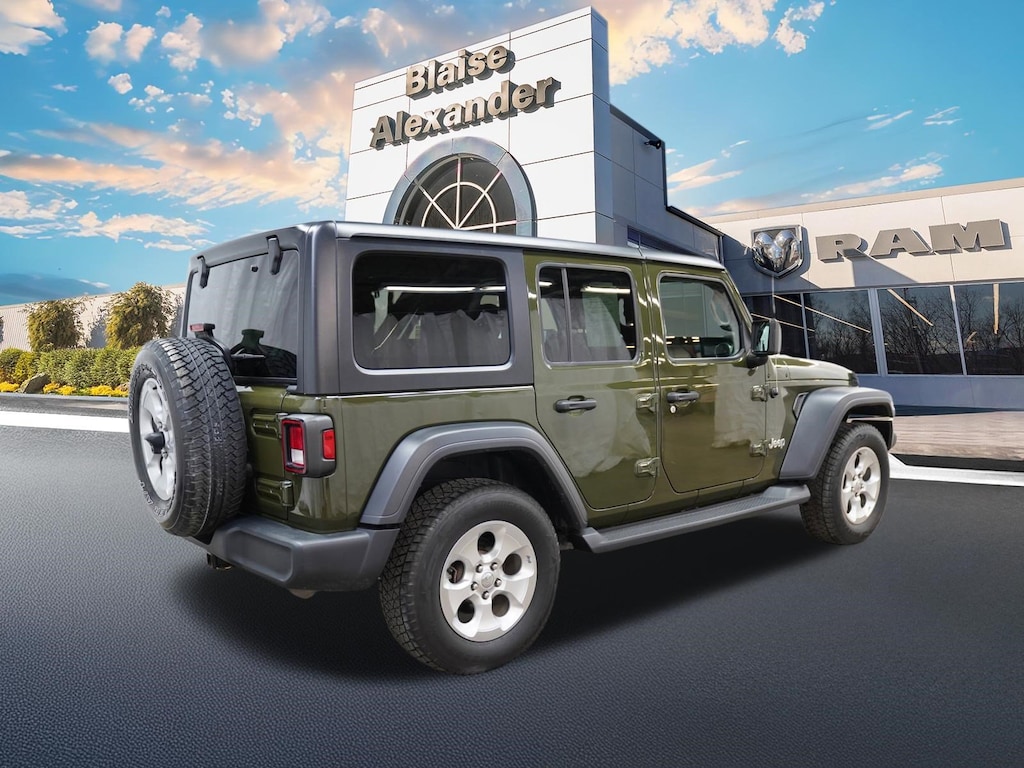 Used 2021 Jeep Wrangler Unlimited Sport S SUV