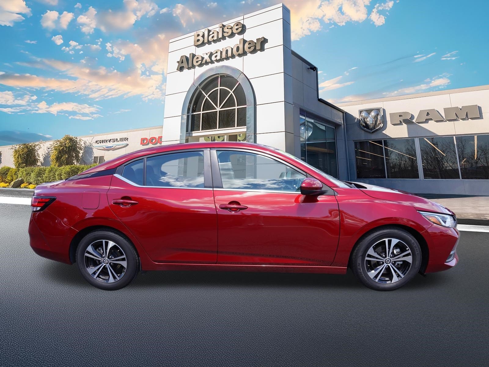 Used 2023 Nissan Sentra SV with VIN 3N1AB8CV8PY267717 for sale in Lewisburg, PA