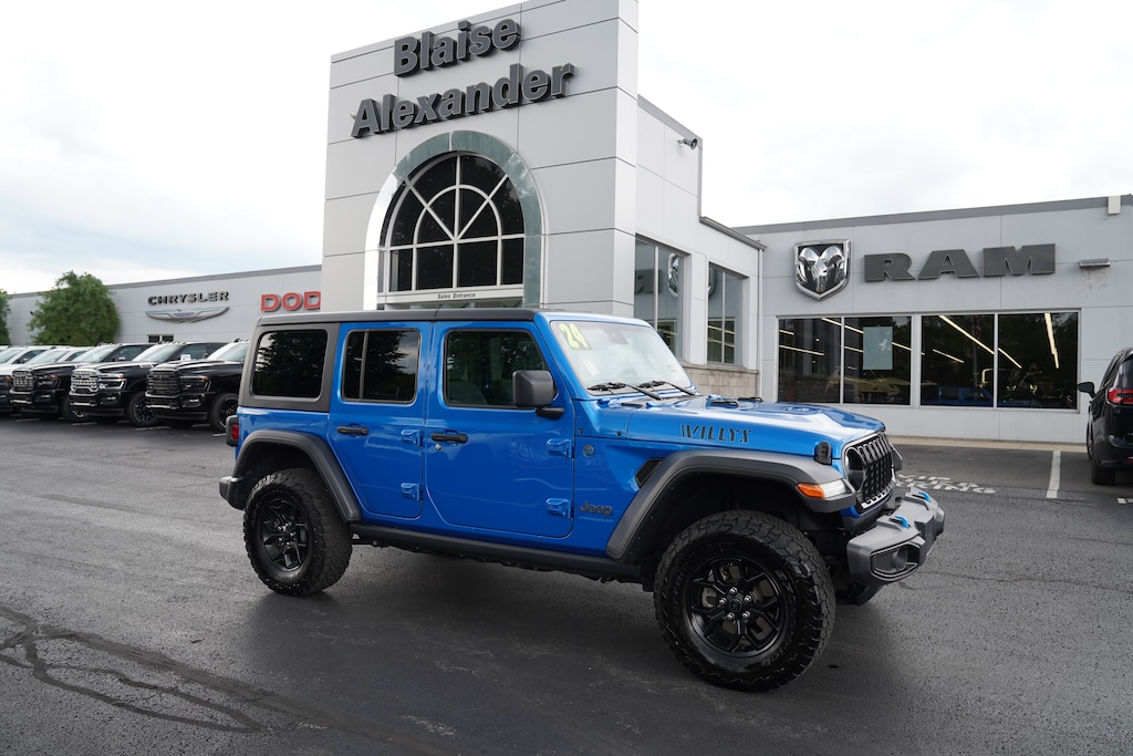 Used 2024 Jeep Wrangler 4xe Willys SUV