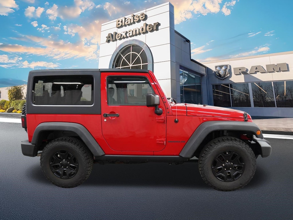 Used 2016 Jeep Wrangler Willys Wheeler SUV