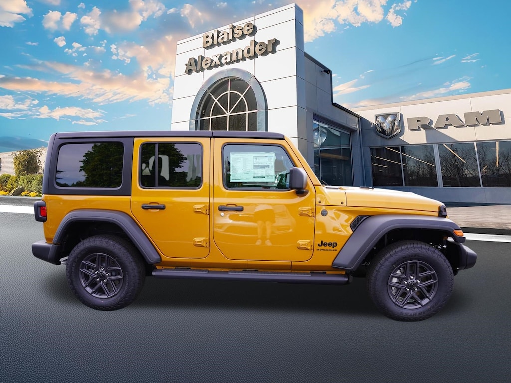 New 2026 Jeep Wrangler 4-DOOR SPORT S Sport Utility