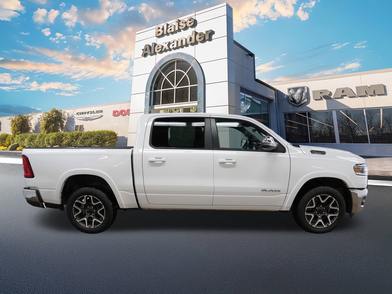 Certified 2025 RAM Ram 1500 Pickup Laramie with VIN 1C6SRFJP1SN542931 for sale in Lewisburg, PA
