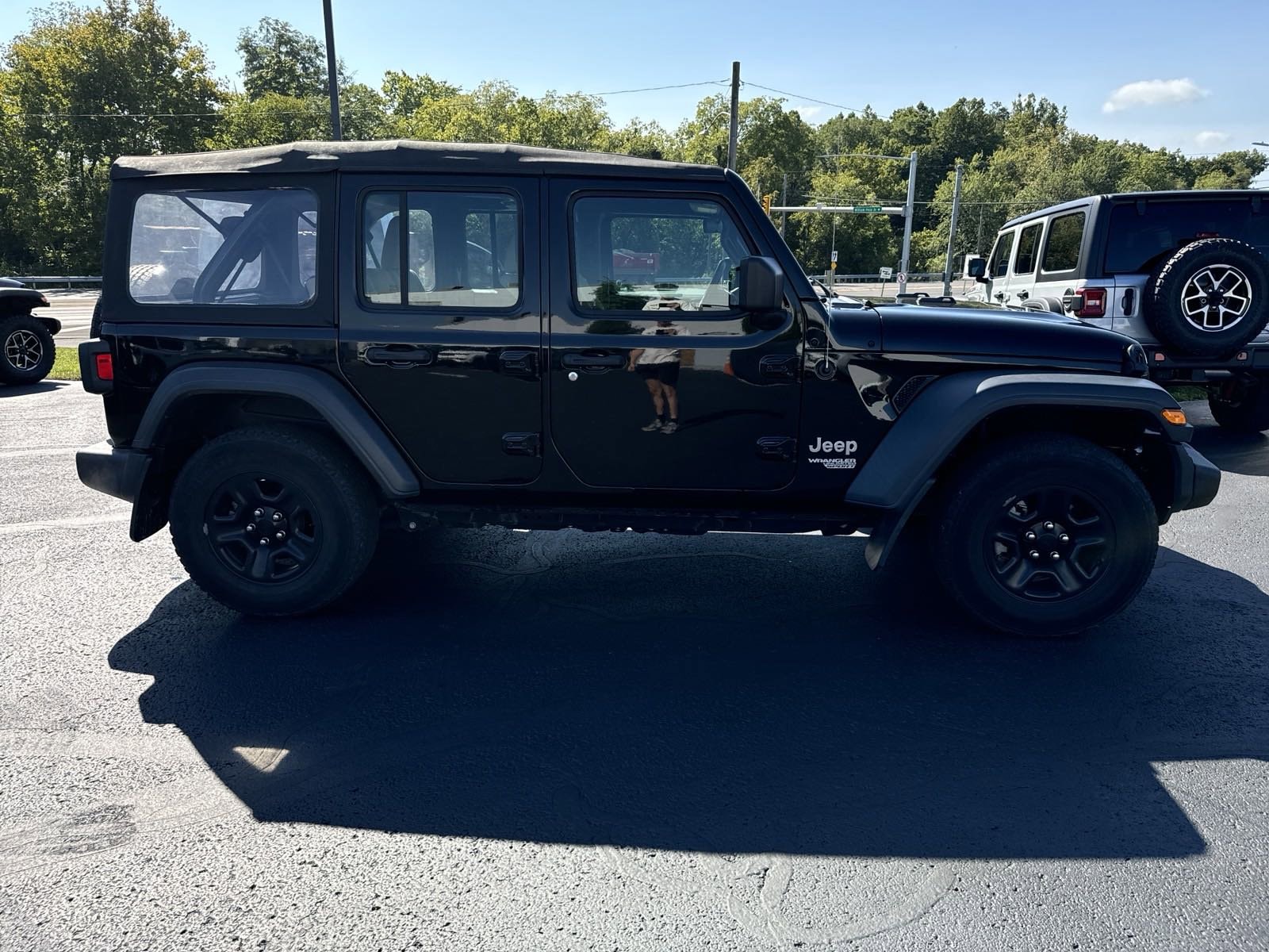 Certified 2018 Jeep All-New Wrangler Unlimited Sport with VIN 1C4HJXDG5JW150961 for sale in Lewisburg, PA