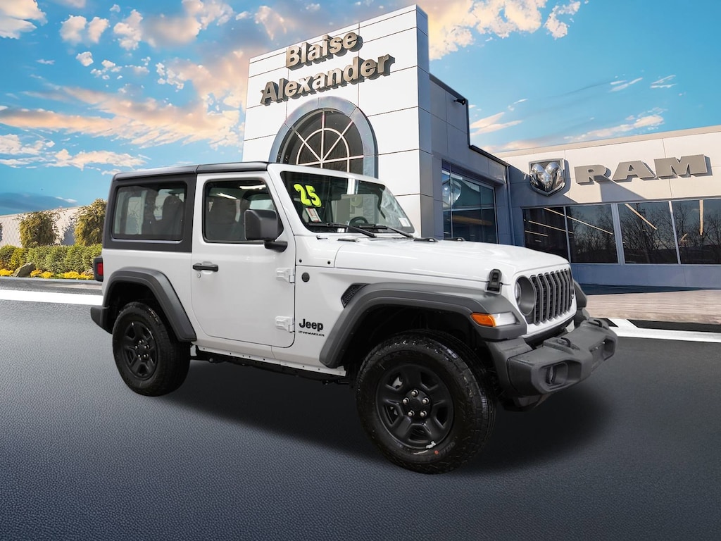 New 2025 Jeep Wrangler 2-DOOR SPORT Sport Utility