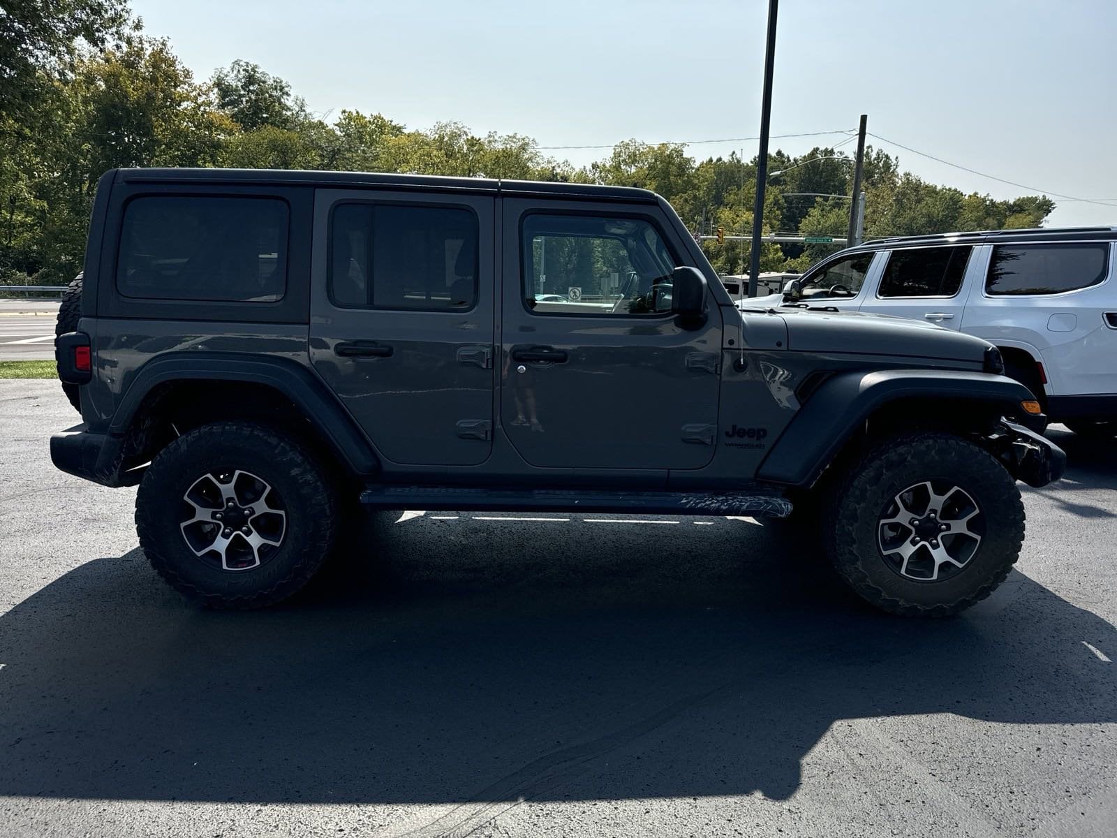 Certified 2022 Jeep Wrangler Unlimited Sport S with VIN 1C4HJXDM2NW201103 for sale in Lewisburg, PA