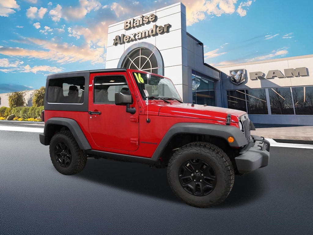 Used 2016 Jeep Wrangler Willys Wheeler SUV