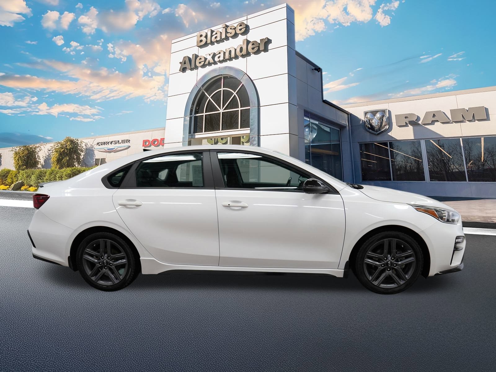 Certified 2021 Kia Forte GT-Line with VIN 3KPF34AD5ME366169 for sale in Lewisburg, PA