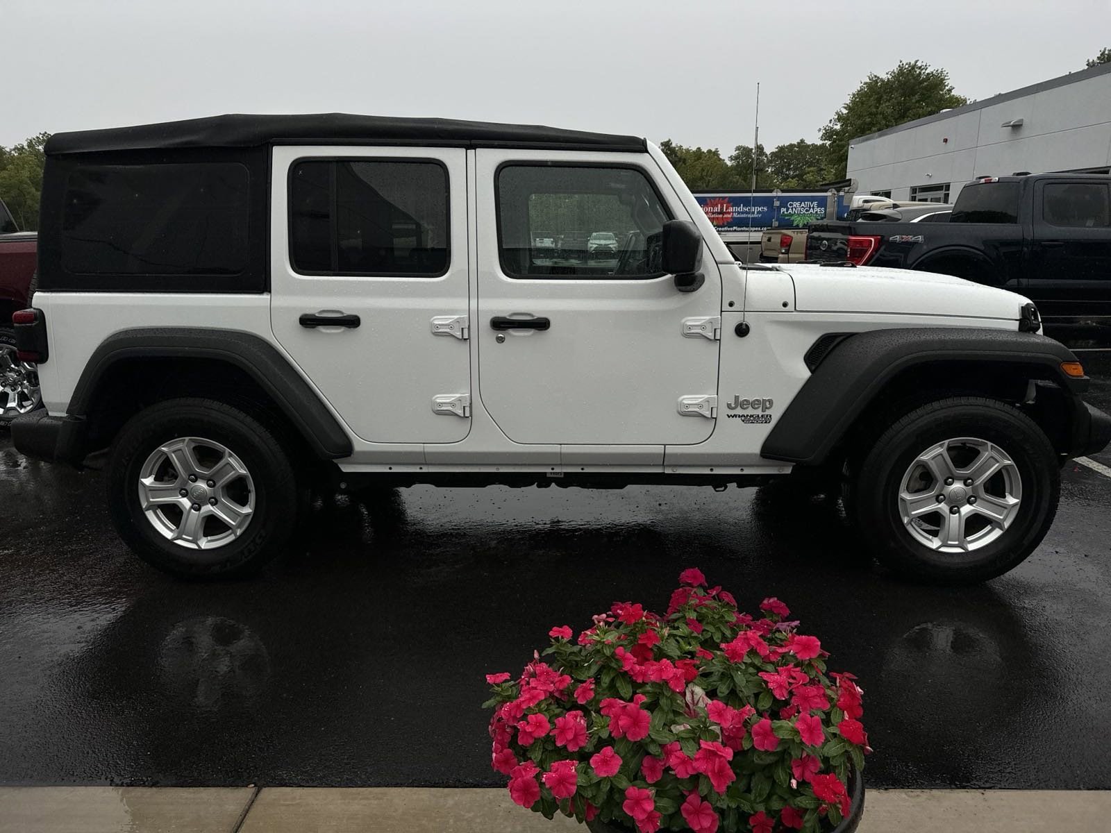 Certified 2021 Jeep Wrangler Unlimited Sport S with VIN 1C4HJXDN4MW644389 for sale in Lewisburg, PA