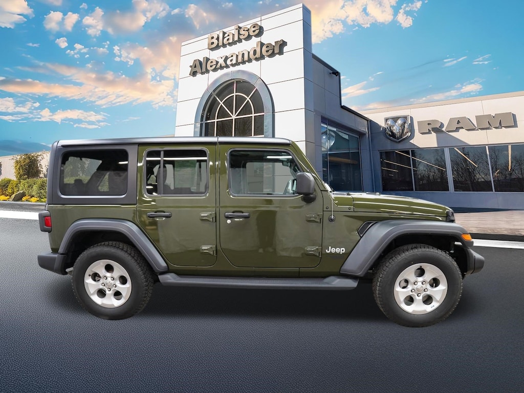 Used 2021 Jeep Wrangler Unlimited Sport S SUV