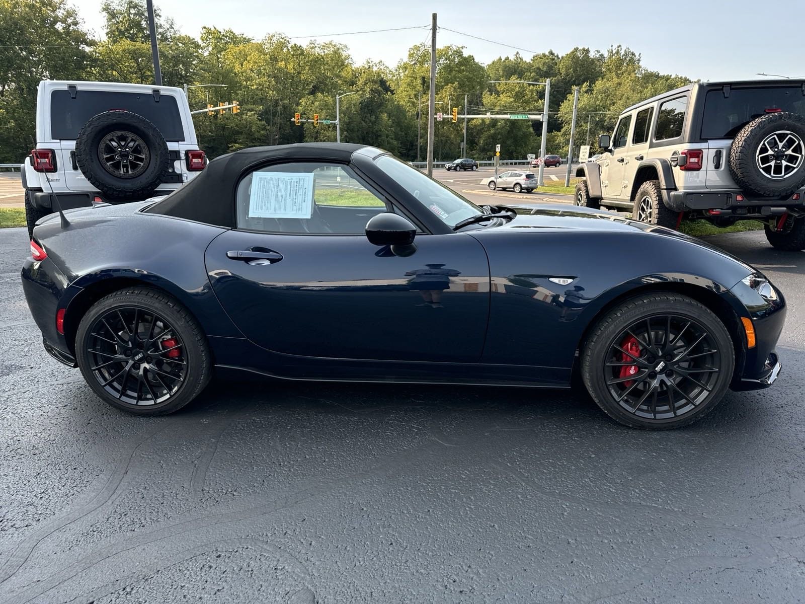 Used 2023 Mazda MX-5 Miata Club with VIN JM1NDAC71P0553257 for sale in Lewisburg, PA