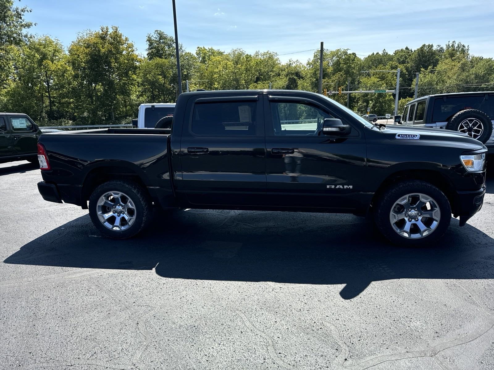 Used 2019 RAM Ram 1500 Pickup Big Horn/Lone Star with VIN 1C6SRFFT9KN655242 for sale in Lewisburg, PA