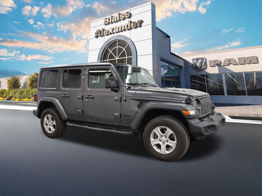 Certified 2022 Jeep Wrangler Unlimited Sport S SUV