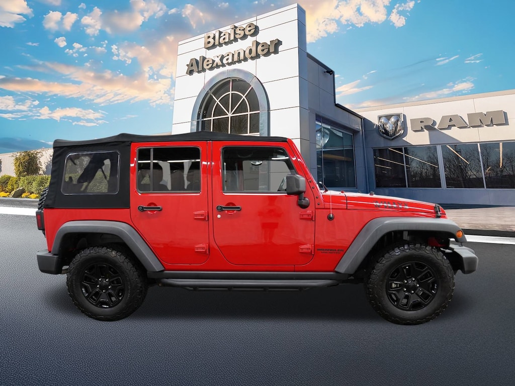 Used 2015 Jeep Wrangler Unlimited Willys Wheeler SUV