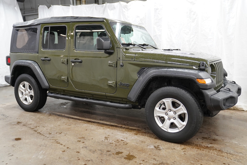 Certified 2022 Jeep Wrangler Unlimited Sport S SUV