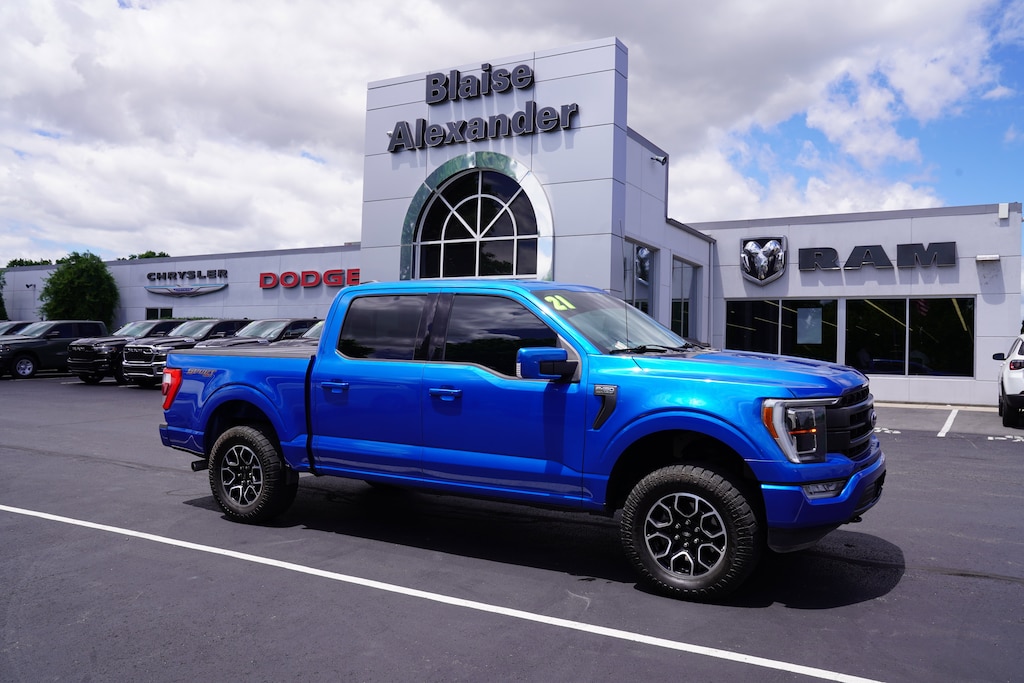 Used 2021 Ford F-150 LARIAT Truck SuperCrew Cab