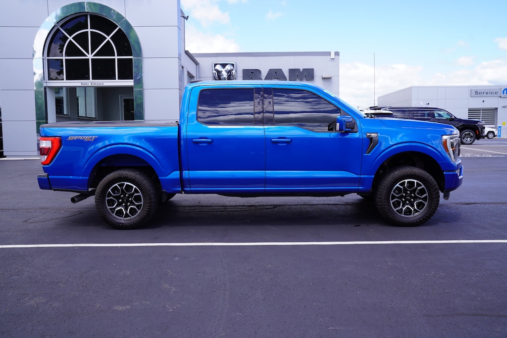 Used 2021 Ford F-150 LARIAT Truck SuperCrew Cab