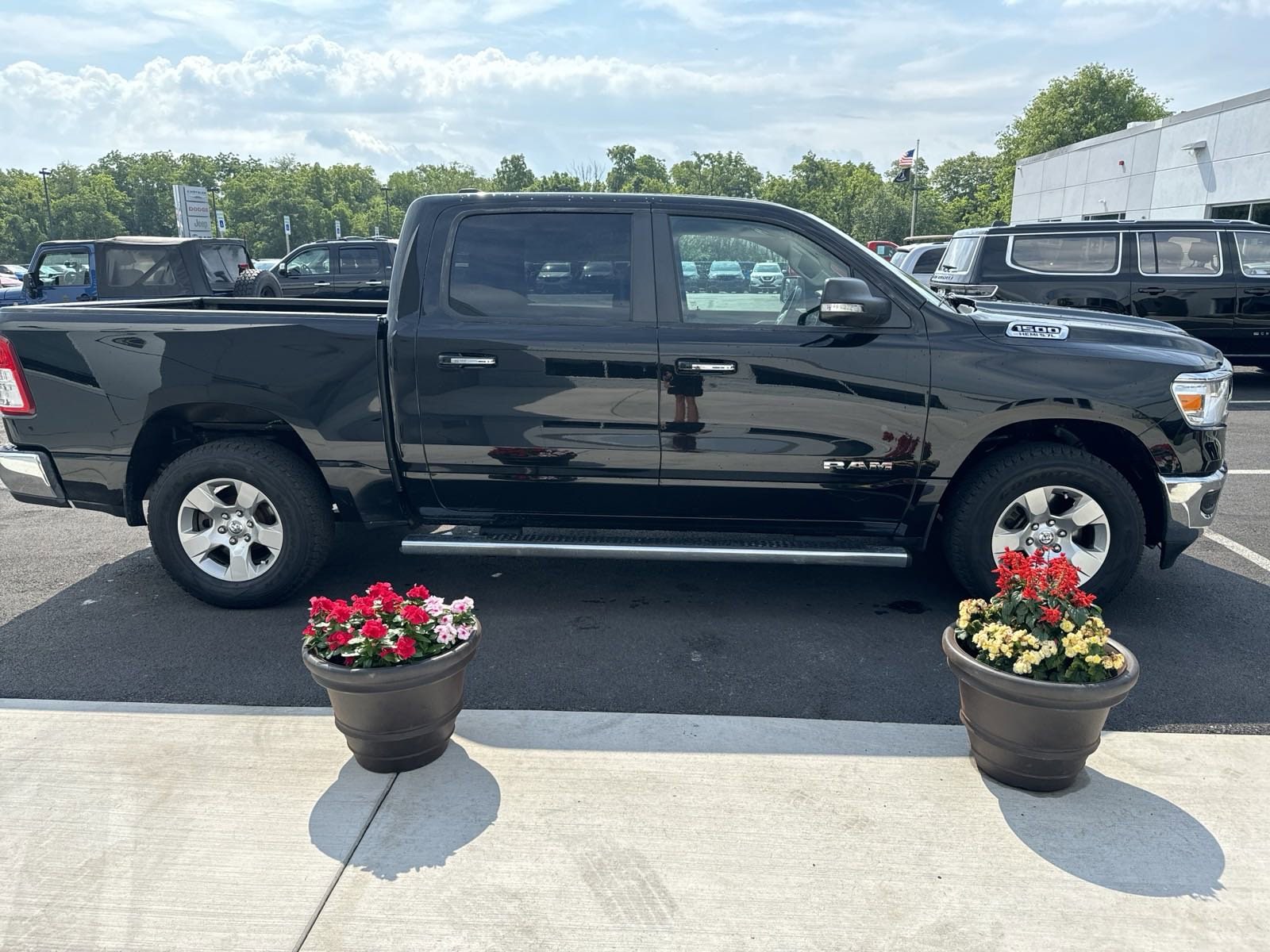 Used 2019 RAM Ram 1500 Pickup Big Horn/Lone Star with VIN 1C6SRFFT8KN607277 for sale in Lewisburg, PA