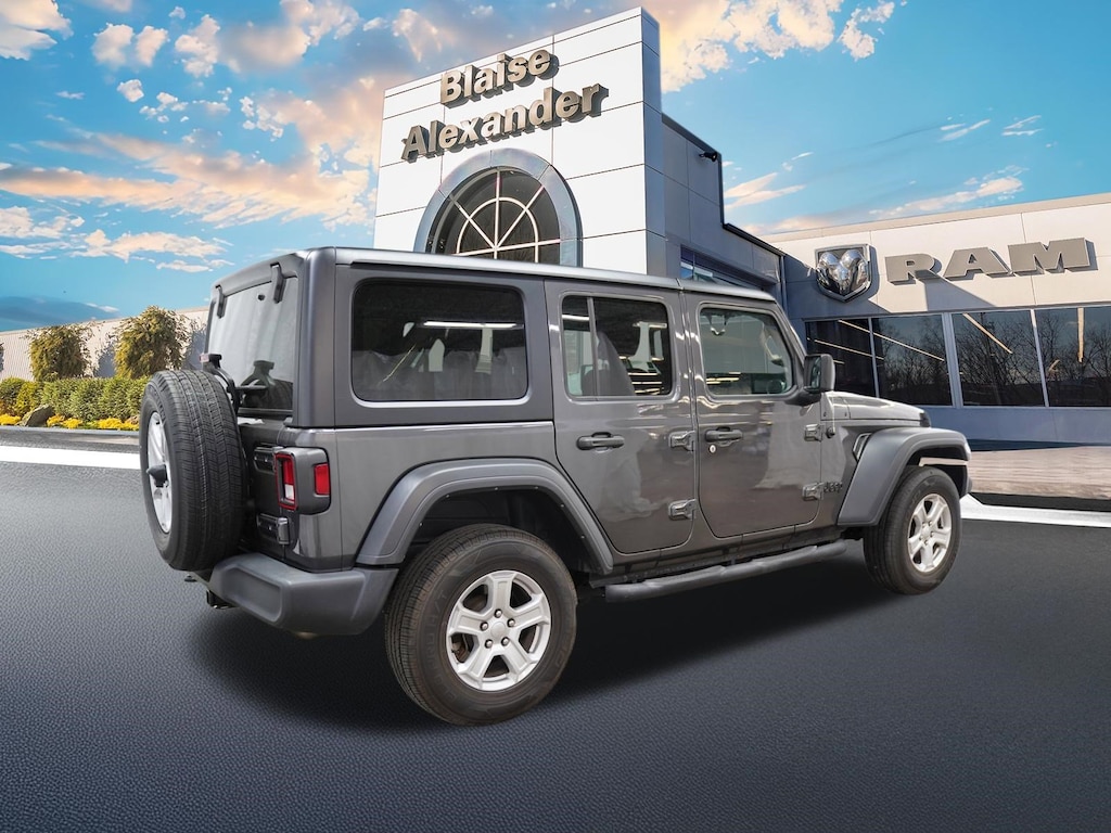 Certified 2022 Jeep Wrangler Unlimited Sport S SUV