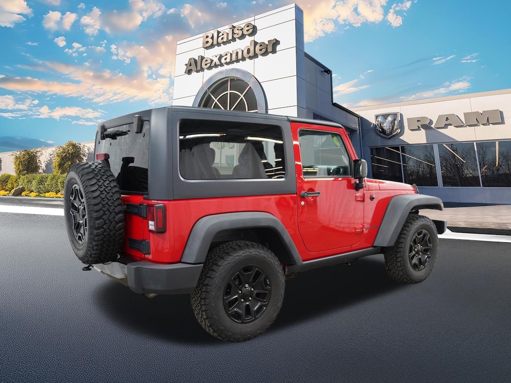 Used 2016 Jeep Wrangler Willys Wheeler SUV