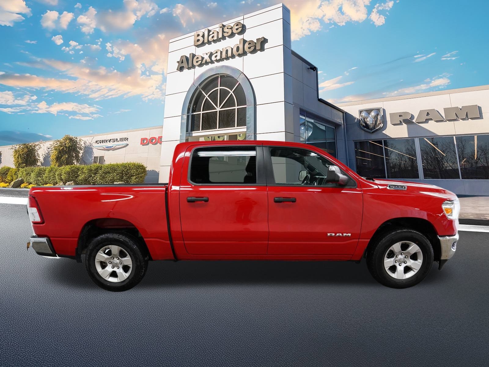 Used 2023 RAM Ram 1500 Pickup Big Horn/Lone Star with VIN 1C6SRFFTXPN615176 for sale in Lewisburg, PA