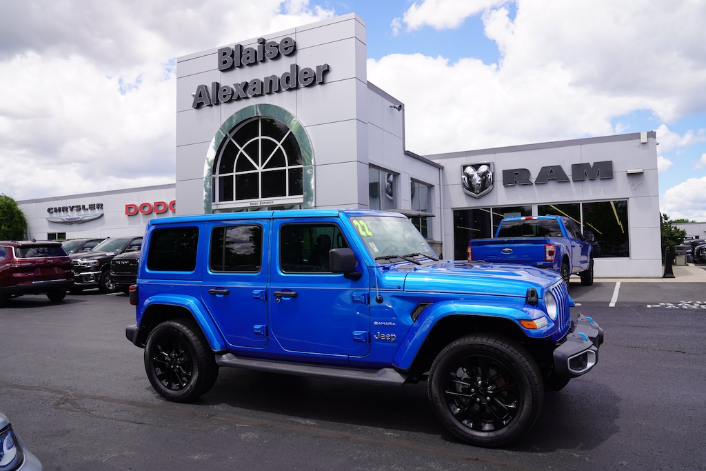 Used 2022 Jeep Wrangler 4xe Unlimited Sahara SUV