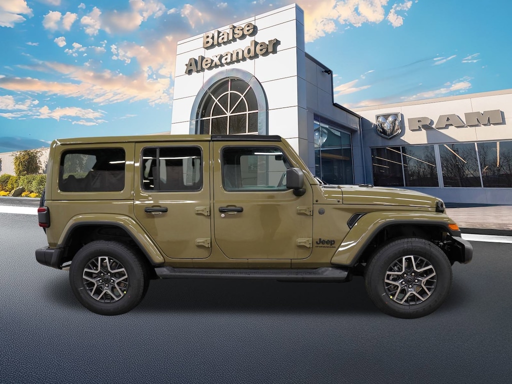 New 2026 Jeep Wrangler 4-DOOR SAHARA Sport Utility