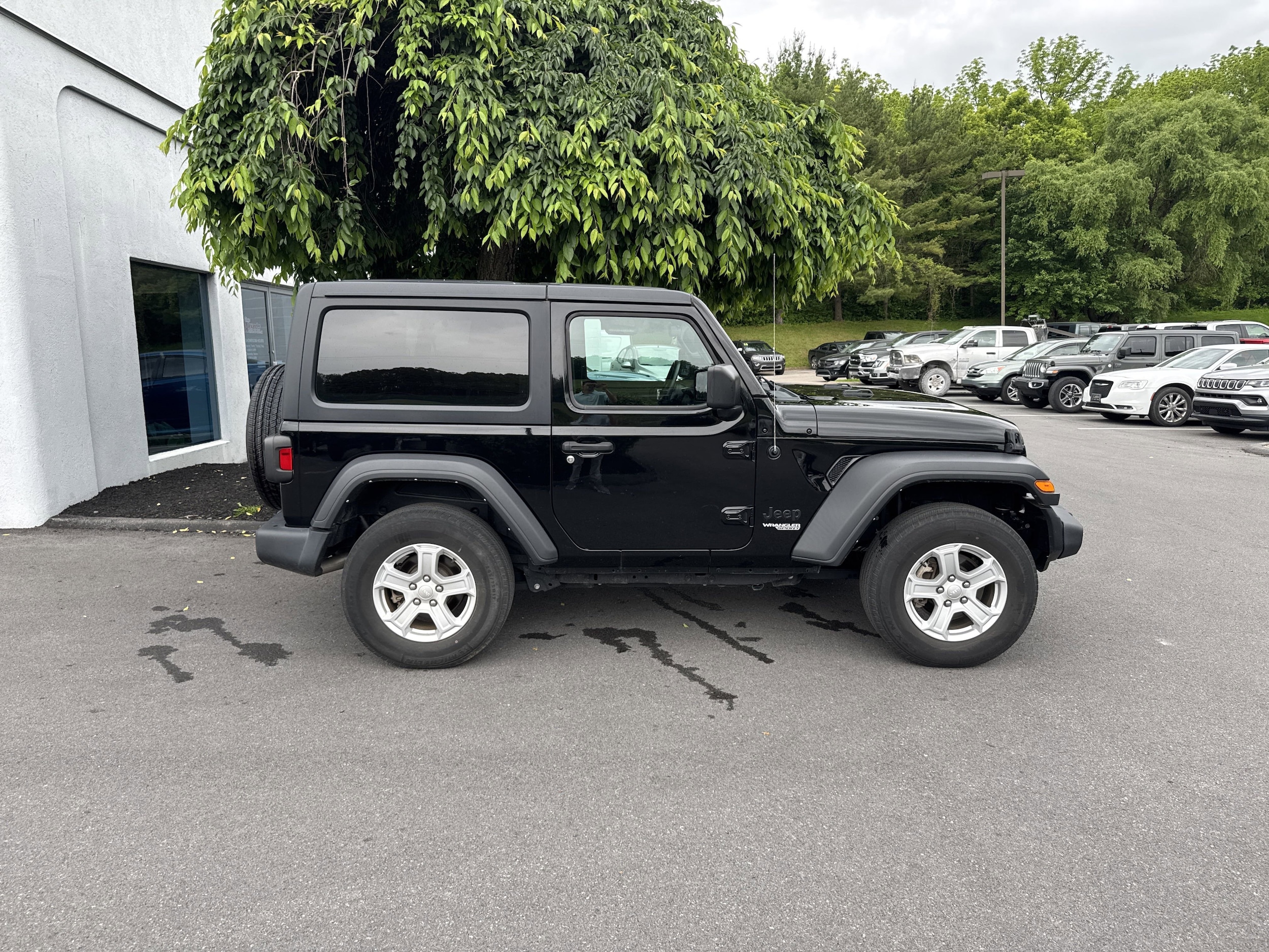 Used 2021 Jeep Wrangler Sport S with VIN 1C4GJXAN3MW756410 for sale in State College, PA
