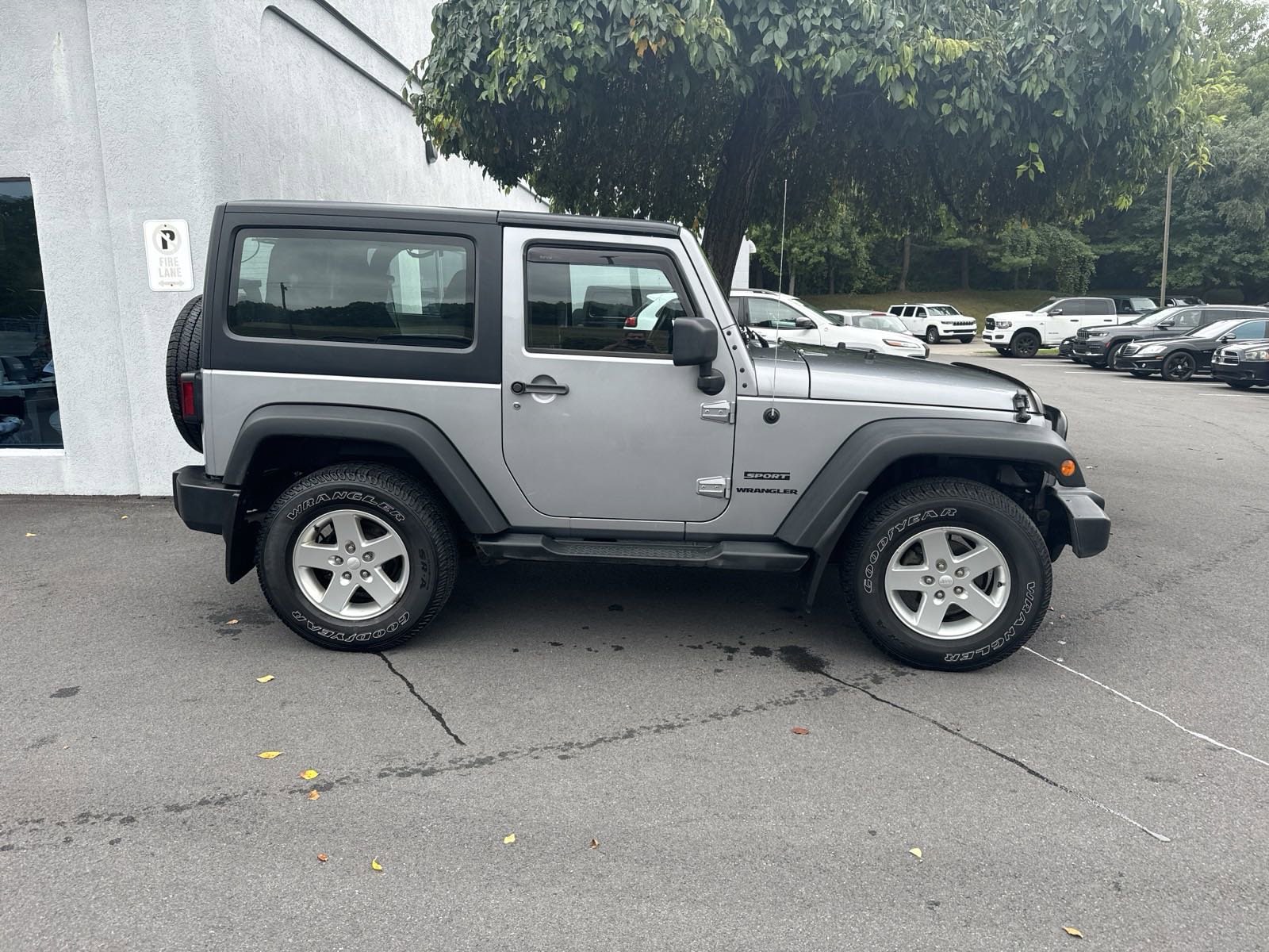 Used 2014 Jeep Wrangler Sport with VIN 1C4AJWAG7EL219172 for sale in State College, PA