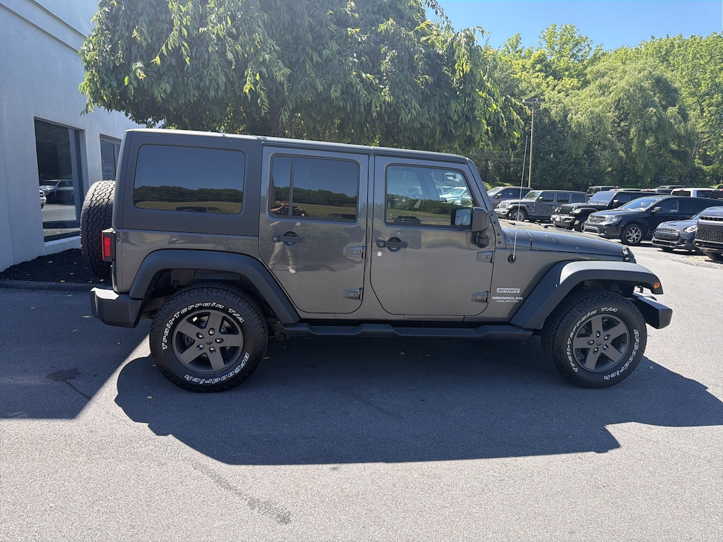 Used 2016 Jeep Wrangler JK Unlimited Sport 4X4 SUV