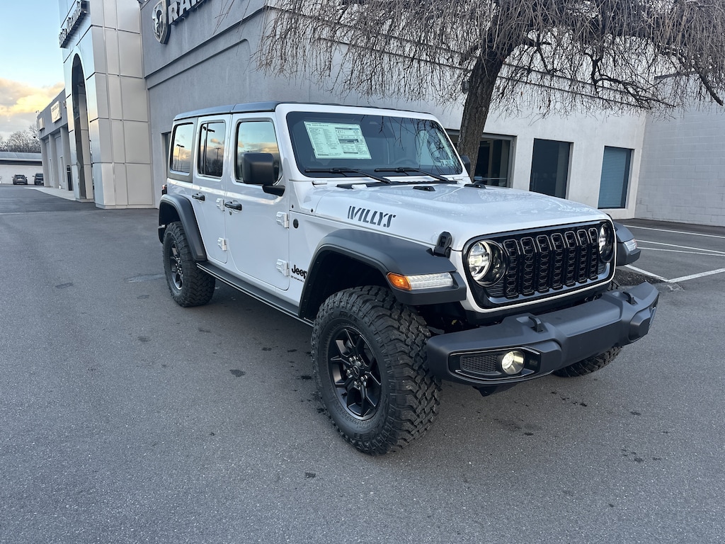 New 2026 Jeep Wrangler 4-DOOR WILLYS Sport Utility