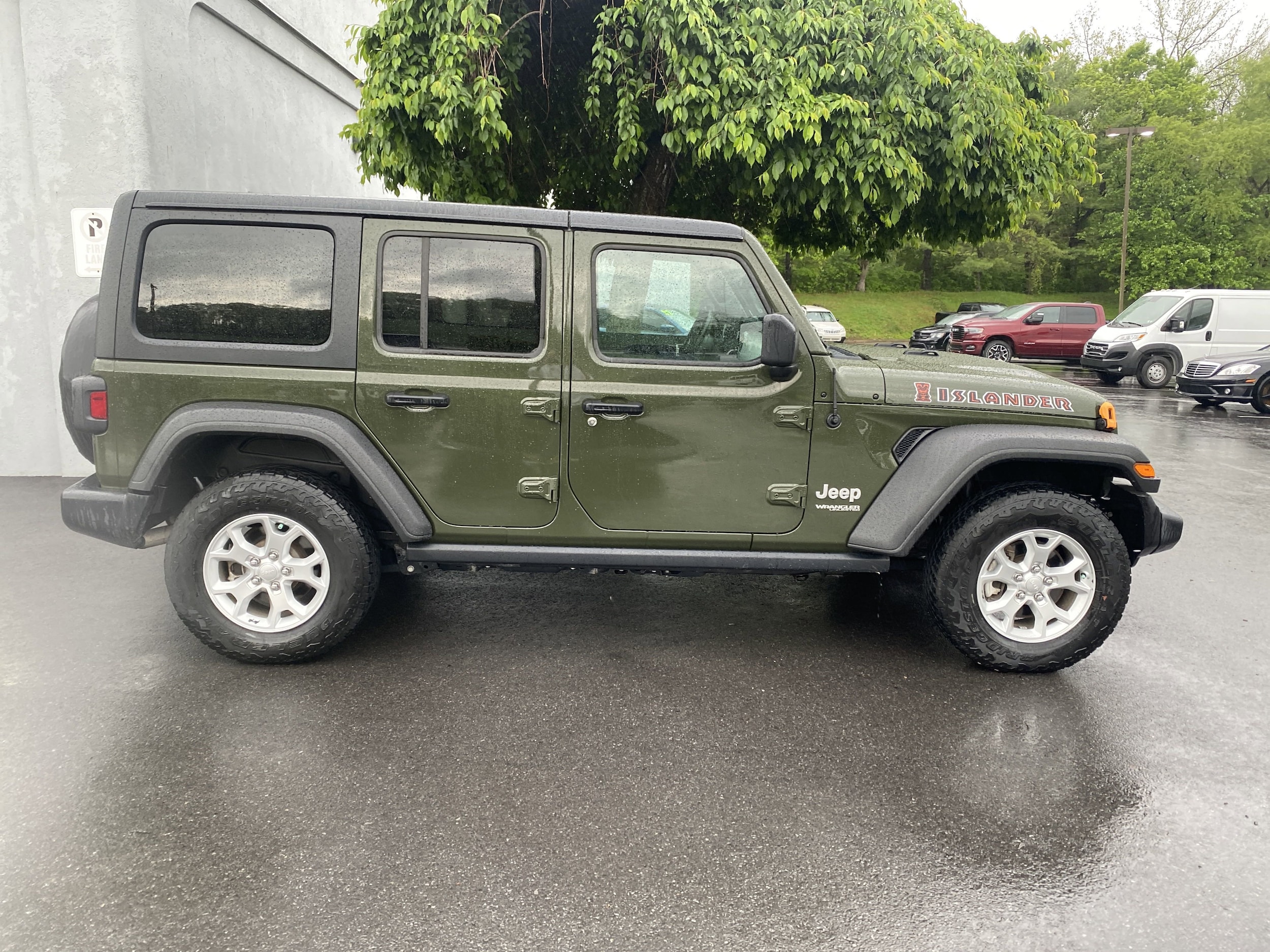 Used 2021 Jeep Wrangler Unlimited ISLANDER with VIN 1C4HJXDG8MW604592 for sale in State College, PA
