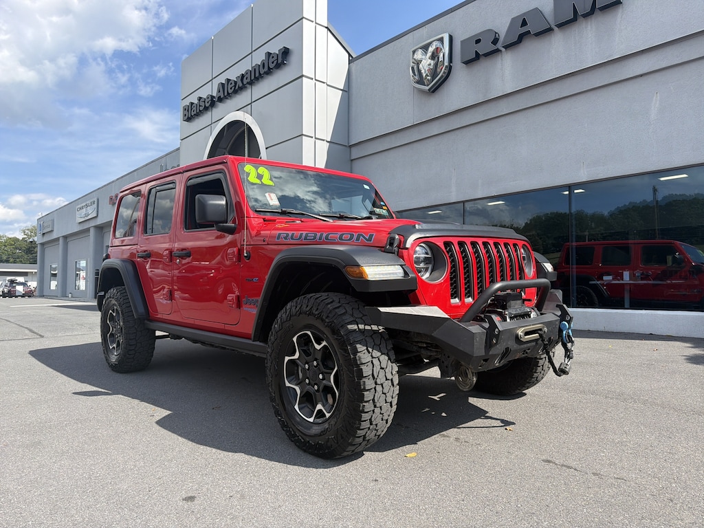 Used 2022 Jeep Wrangler Unlimited 4xe Rubicon SUV