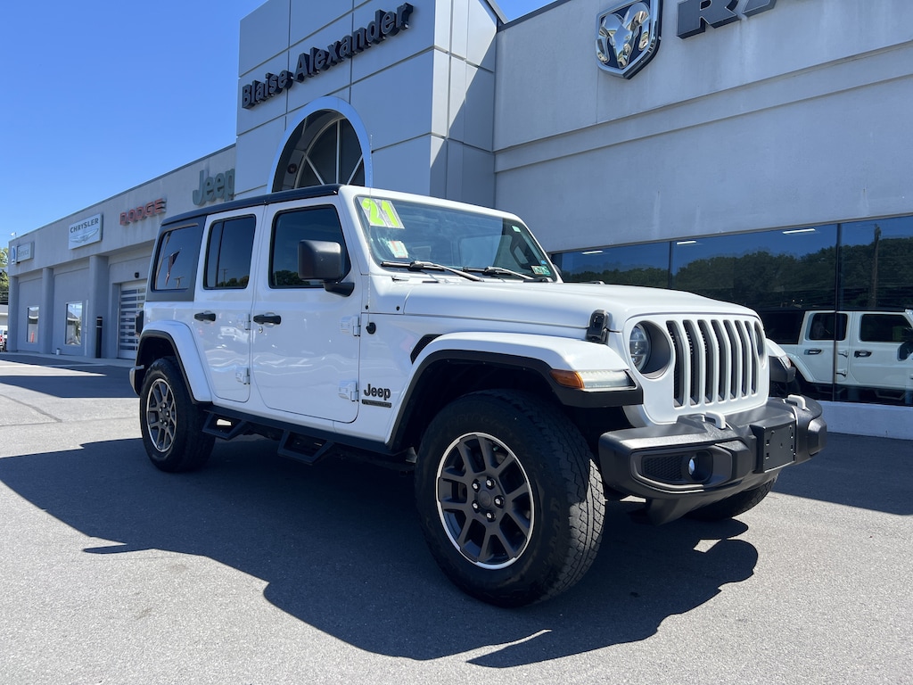 Used 2021 Jeep Wrangler Unlimited Sport SUV