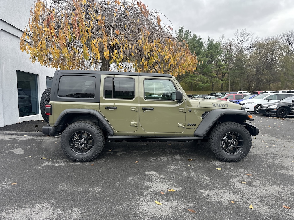New 2026 Jeep Wrangler 4-DOOR WILLYS Sport Utility