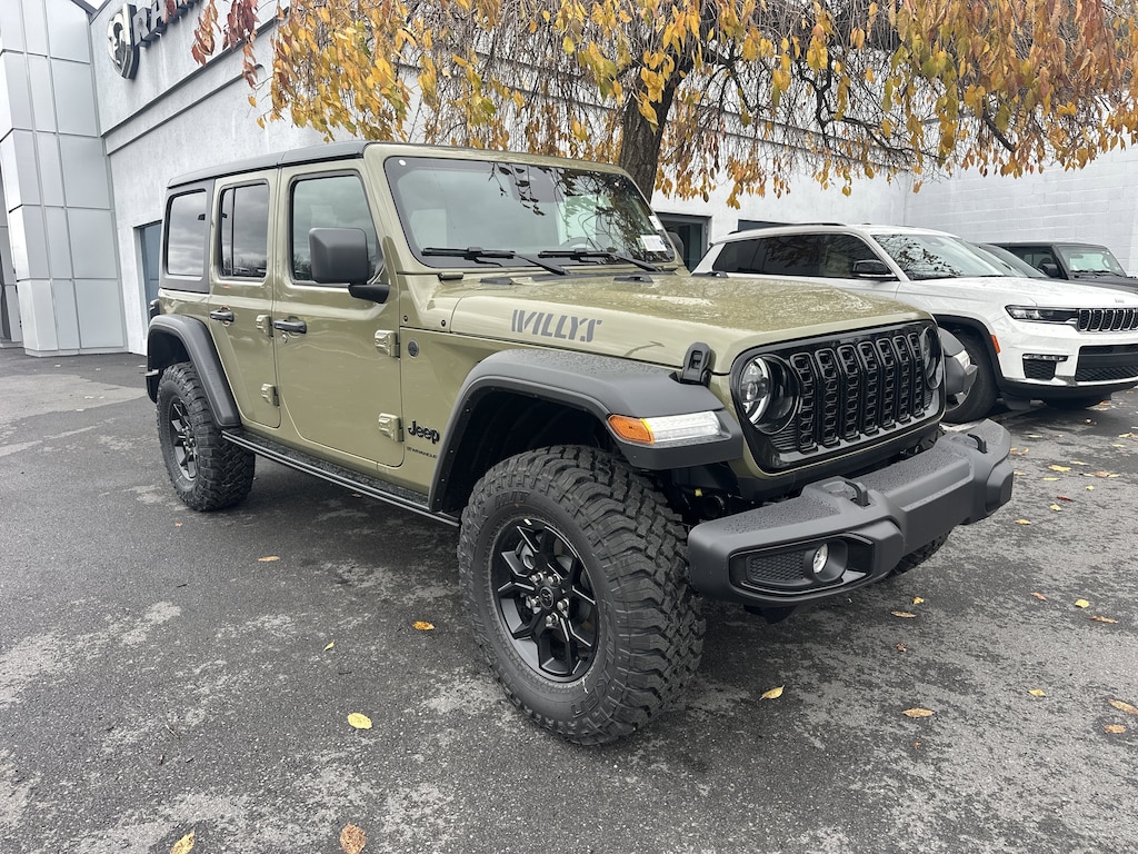 New 2026 Jeep Wrangler 4-DOOR WILLYS Sport Utility