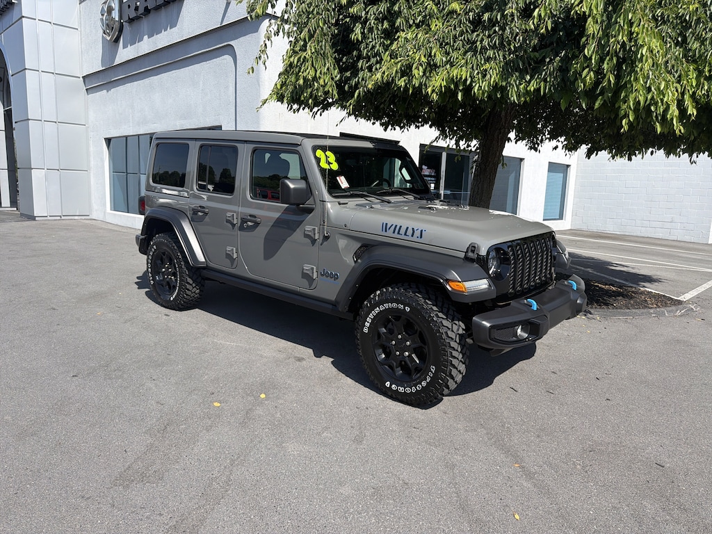 Used 2023 Jeep Wrangler 4xe SUV