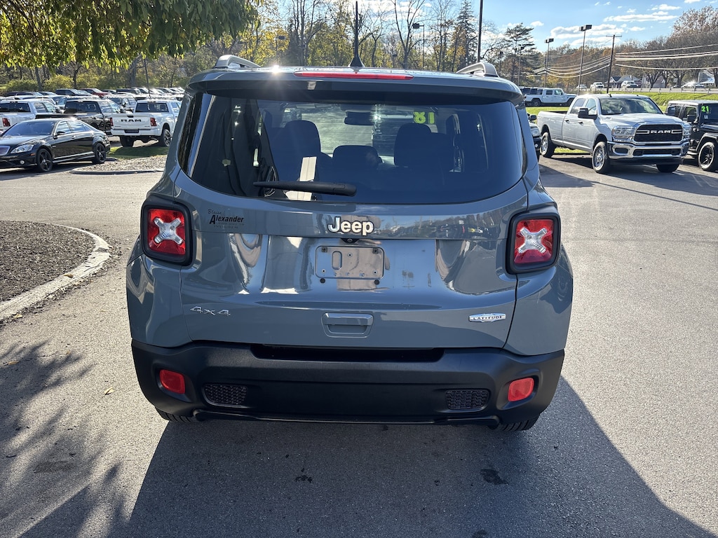 Used 2018 Jeep Renegade Latitude 4x4 SUV