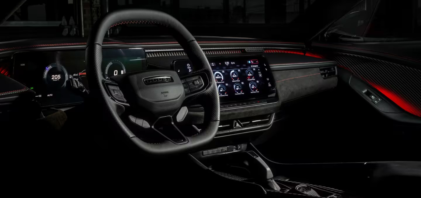 2026 Dodge Charger driver's cockpit view