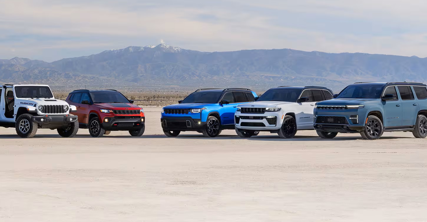 2026 Jeep SUV lineup