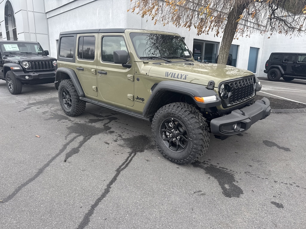 New 2026 Jeep Wrangler 4-DOOR WILLYS Sport Utility