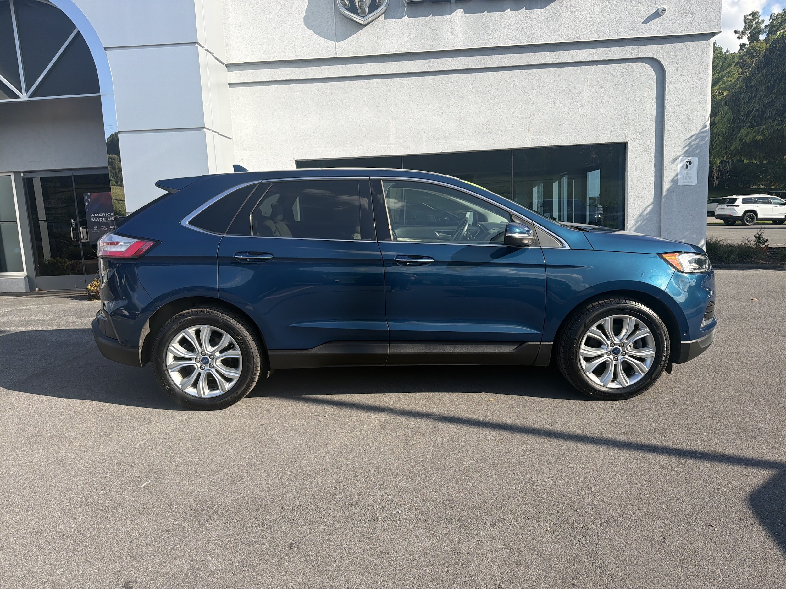 Used 2020 Ford Edge Titanium with VIN 2FMPK4K97LBA22247 for sale in State College, PA