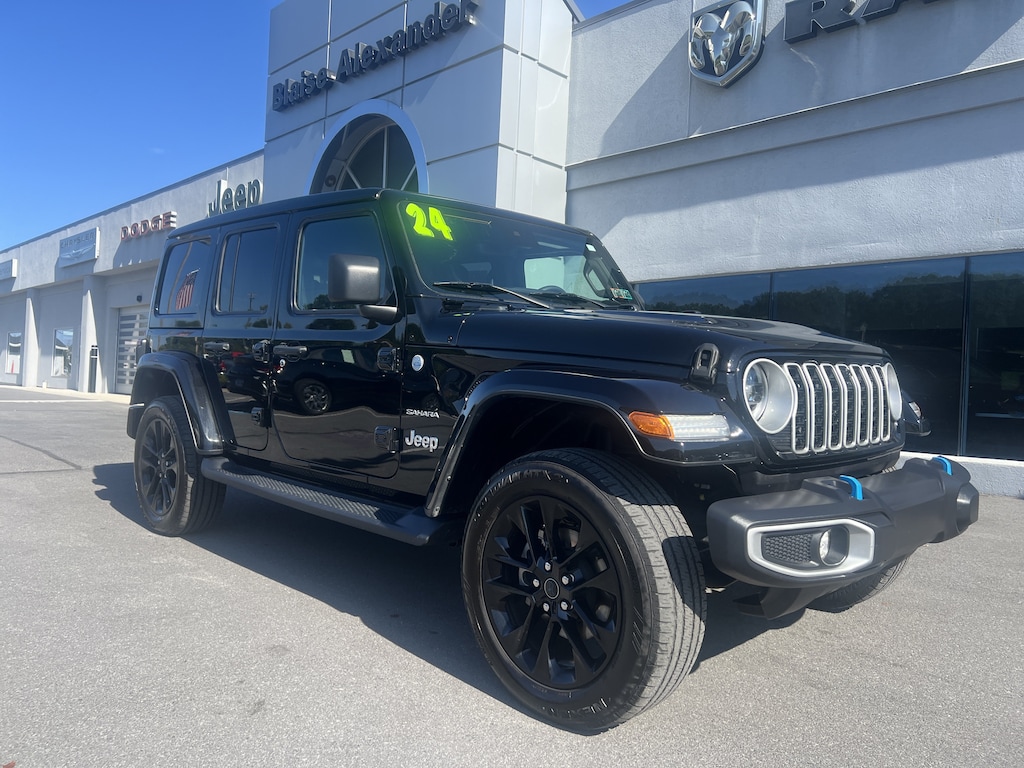 Used 2024 Jeep Wrangler 4xe Sahara SUV
